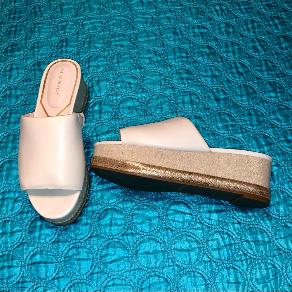 NEW Katherine Kelly 8.5 M White Sandal